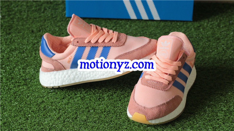 Real Boost Adidas Iniki Runner Pink Blue